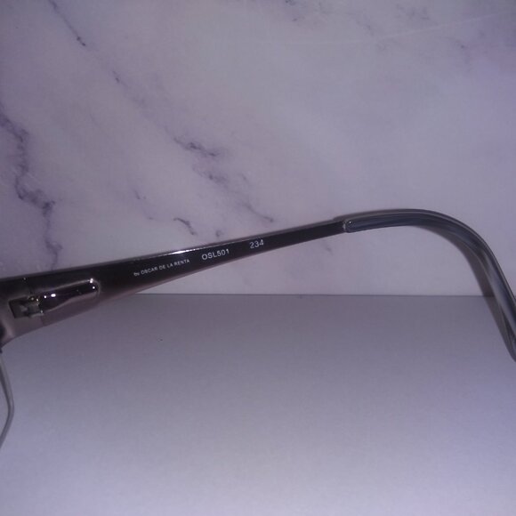 Oscar De La Renta Shiny Rose Rectangle Frame Glasses OSL 501-234 - Picture 7 of 12